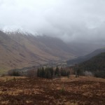 Looking over Glen Nevis